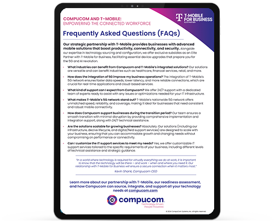 Compucom T-Mobile FAQs