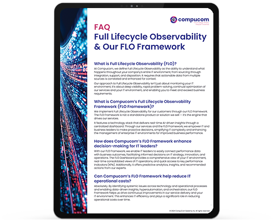 Compucom FLO FAQs