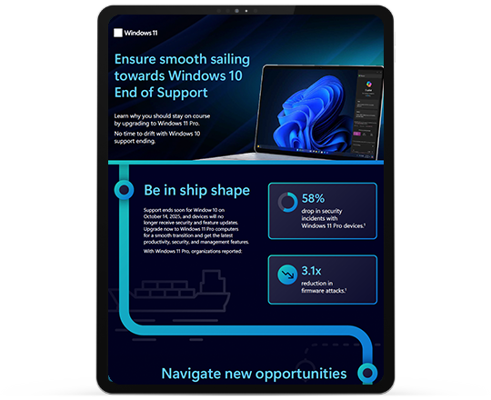 Microsoft Win 11 Infographic